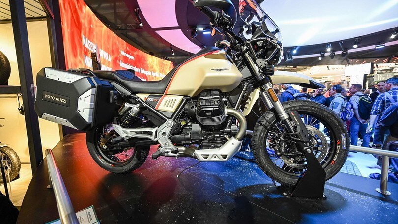 Moto Guzzi brilla con V85 TT e V7 Special a EICMA 2019: FOTO