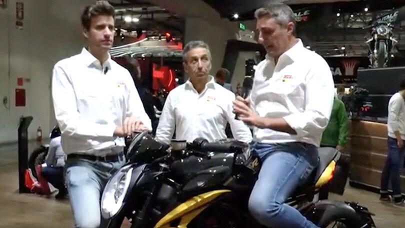 EICMA LIVE 2019: Mv Agusta Dragster 800 RR SCS VIDEO