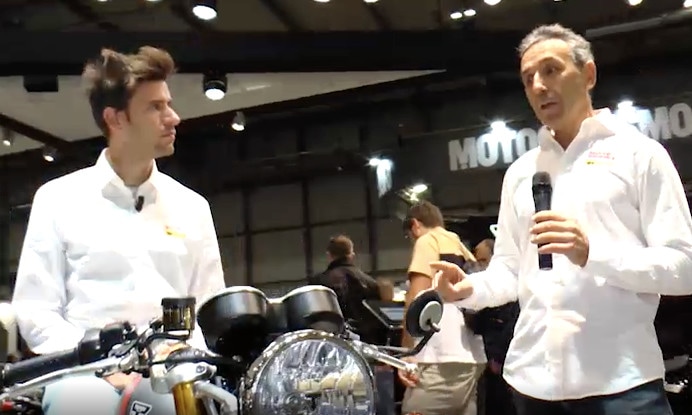 EICMA LIVE 2019: Triumph Thruxton RS VIDEO