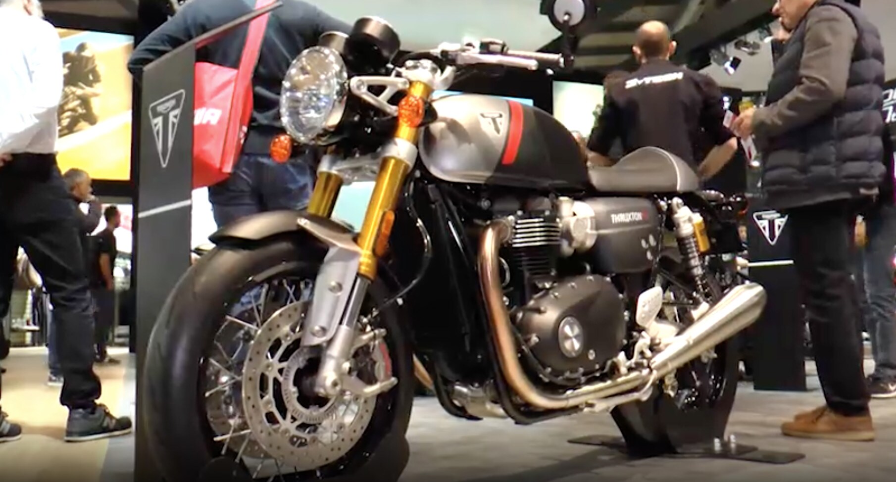 EICMA LIVE 2019: ecco Triumph Thruxton RS
