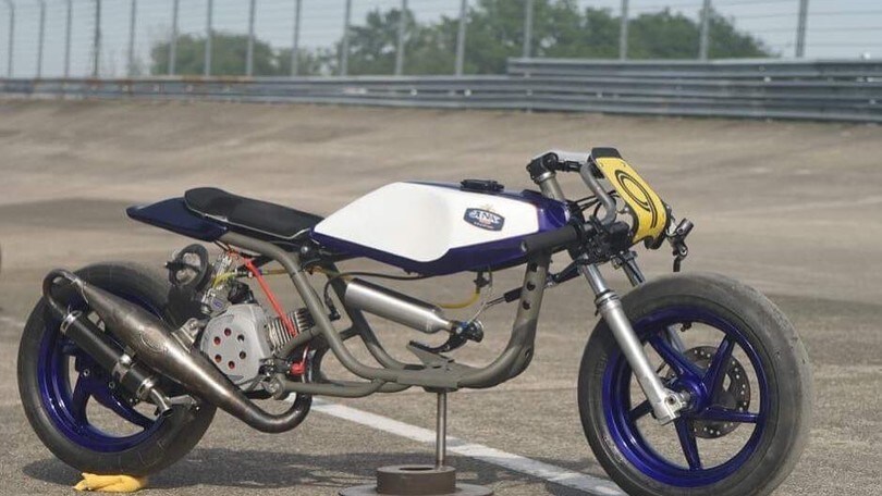 Un Piaggio NRG da Drag Race: Kit NOS e 56 Kg di peso