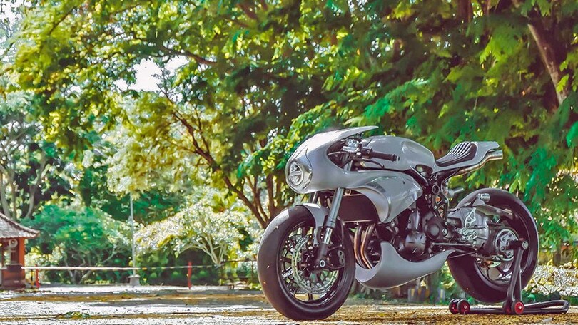 Kawasaki ER6n Bully: il "Pitbull" di AMS Garage