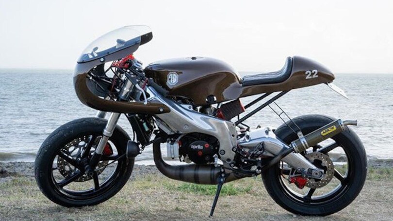 La Mama: la Aprilia RS 125 diventa una Sport Café