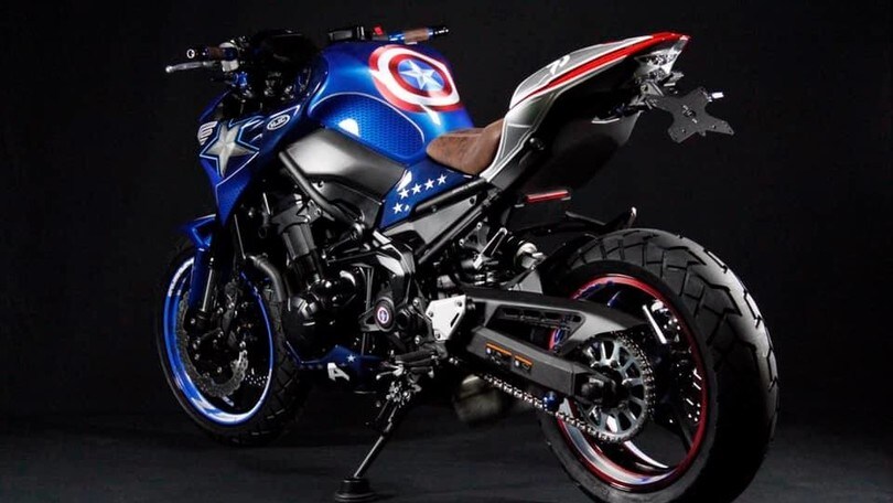 Kawasaki Z 900 Captain America: FOTO