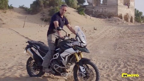 Video-prova Triumph Tiger 900 Rally