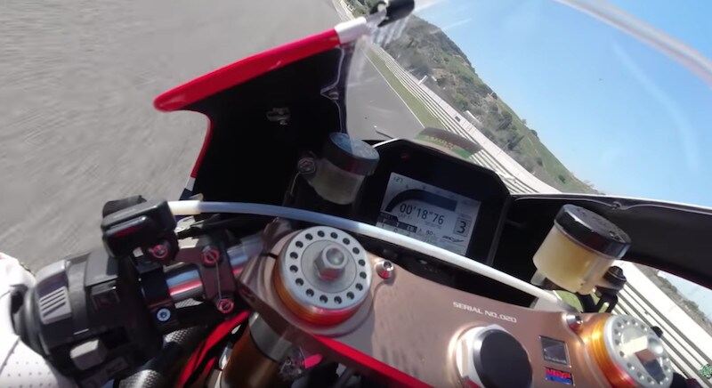 On board a Jerez con una Honda RC213V-S: che sound!
