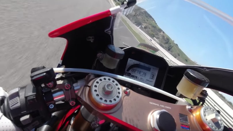 On board a Jerez con una Honda RC213V-S: che sound!