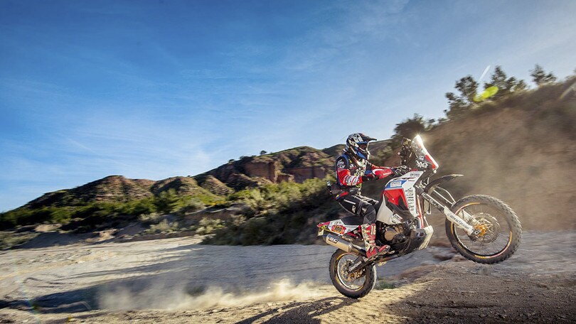 Honda Africa Twin sul podio nell’Hispania Rally - LE FOTO