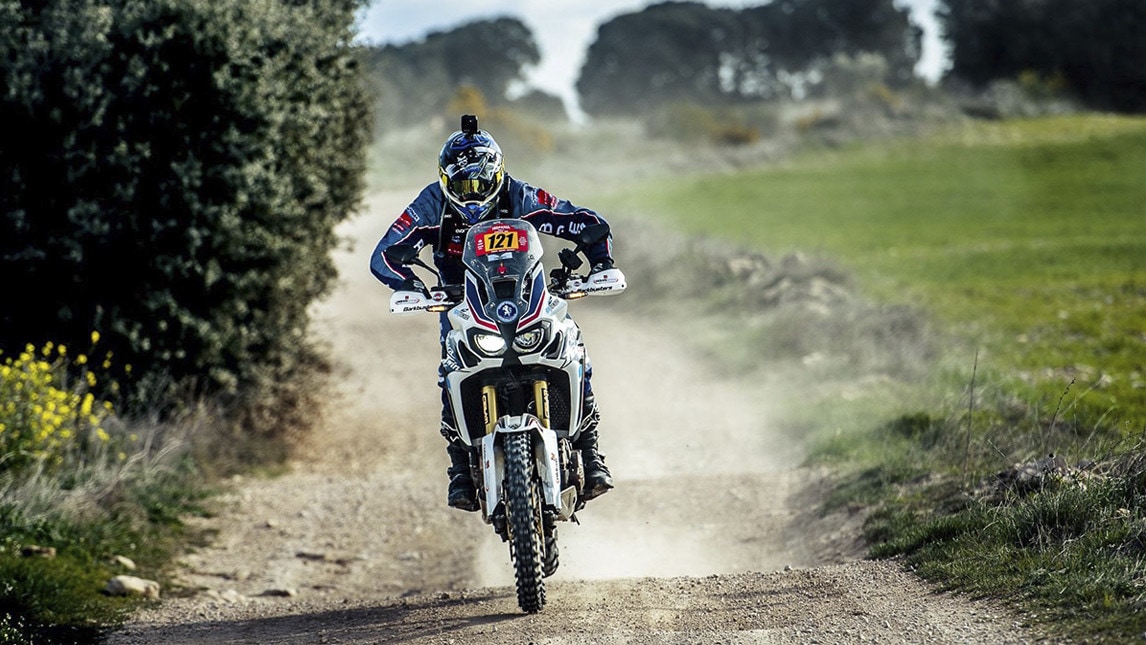Honda Africa Twin sul podio nell’Hispania Rally - LE FOTO