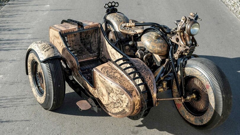 The Recidivist: un sidecar da un milione di dollari - LE FOTO