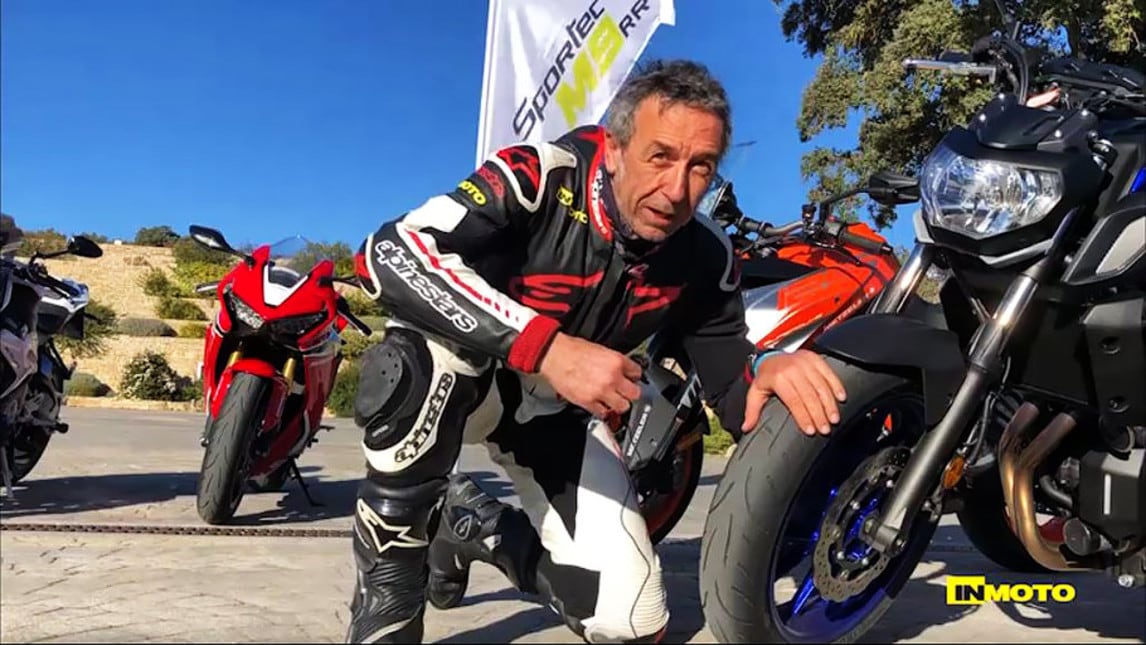 Video-prova, Metzeler M9 RR Sportec