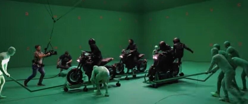 'John Wick' e l'inseguimento su Yamaha MT-09: il dietro le quinte VIDEO