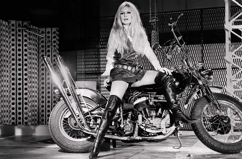 L'Harley-Davidson di Brigitte Bardot, un gioiello a Saint-Tropez