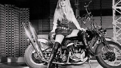 L'Harley-Davidson di Brigitte Bardot, un gioiello a Saint-Tropez