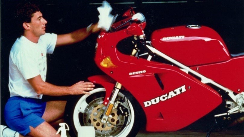 Ayrton Senna e Ducati: un grande legame FOTO