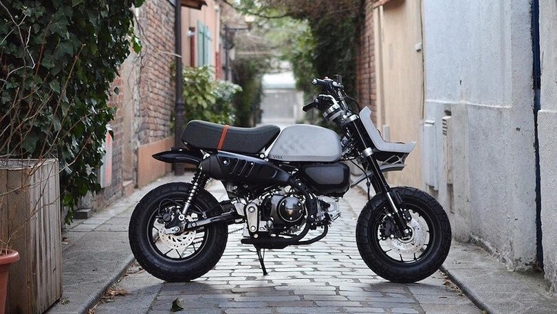 Honda Monkey 125 custom stampata in 3D FOTO