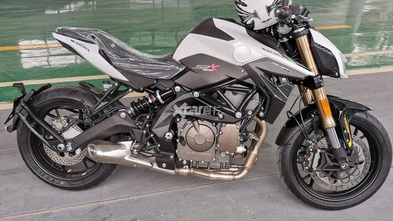 Benelli SRK600, prime foto per la nuova naked del Leoncino