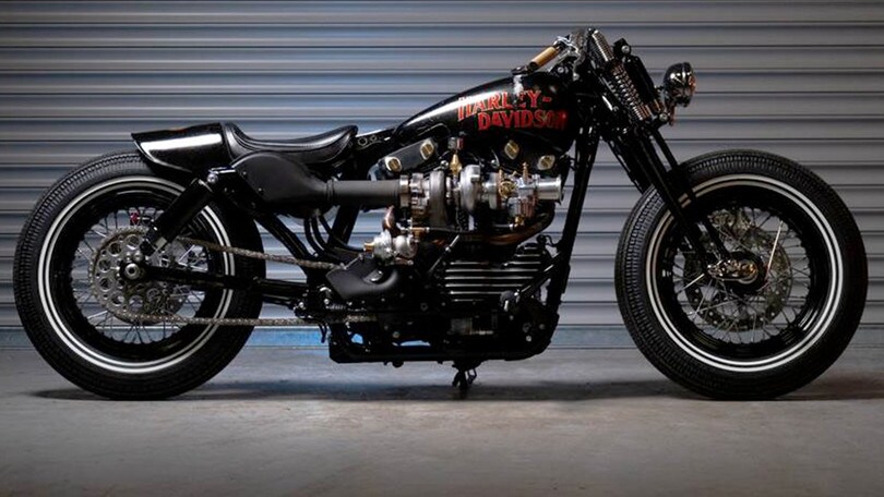 Choo Choo: la H-D con il turbo di un camion FOTO