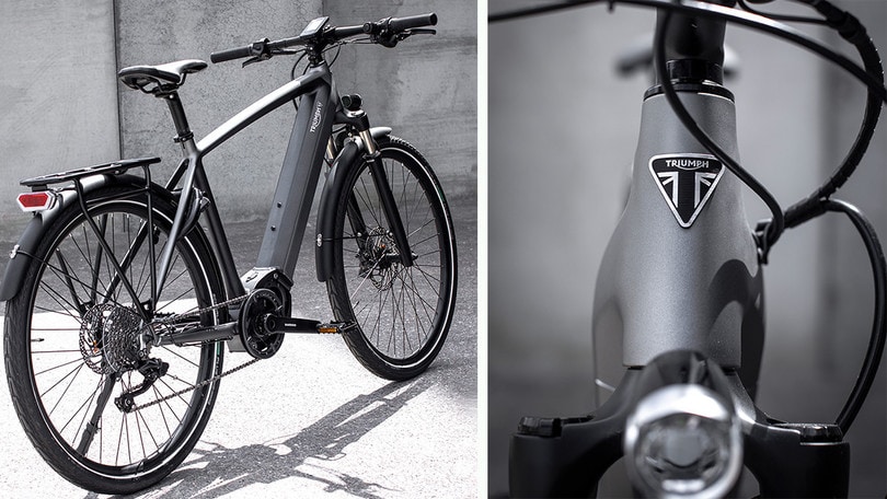 Trekker GT: la prima e-bike di Triumph - LE FOTO