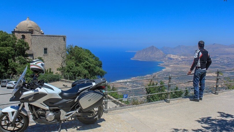 Erice, la terrazza sul mare