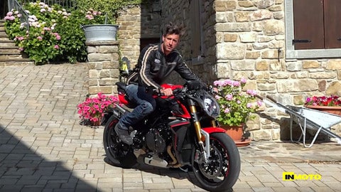 Video-prova MV Agusta Brutale 1000 RR: il ruggito di Schiranna