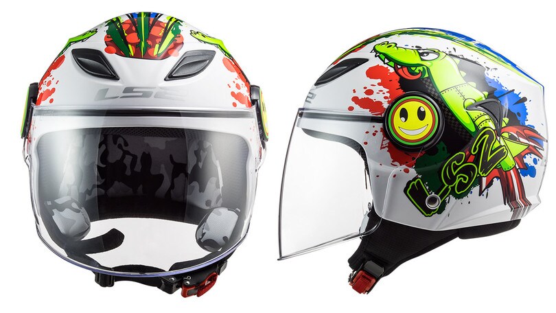 Da LS2 il casco Funny per i piccoli rider