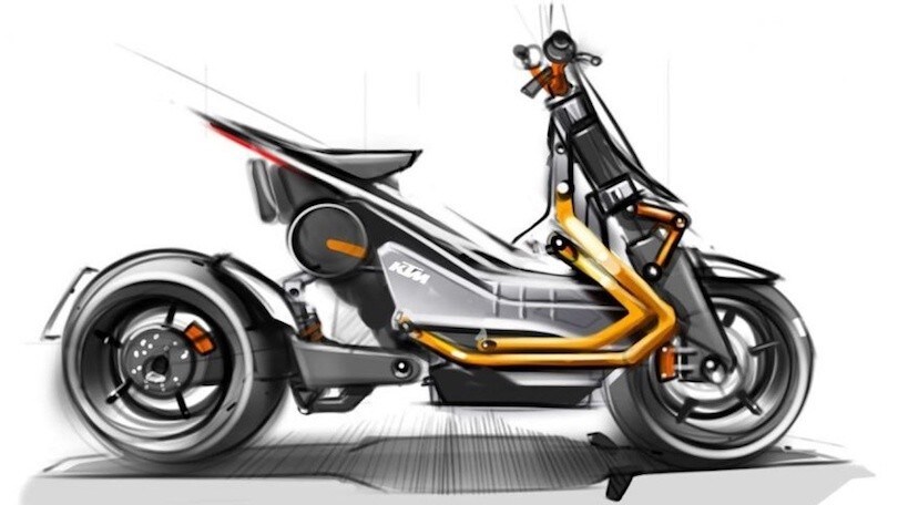 KTM, rispunta l'ipotesi dello scooter elettrico