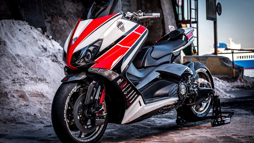 Lobomax, il T-Max pronto per la Superbike