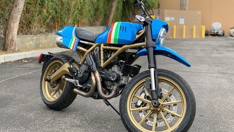 Ducati Scrambler by Grime FOTO