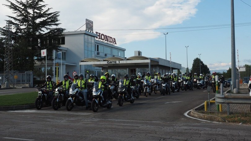 In Honda con Motoskills