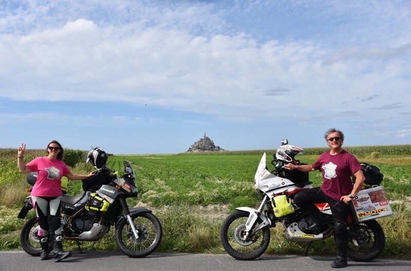 Viaggiatori In Moto:  dalle spiagge del D-Day a Mont-Saint-Michel