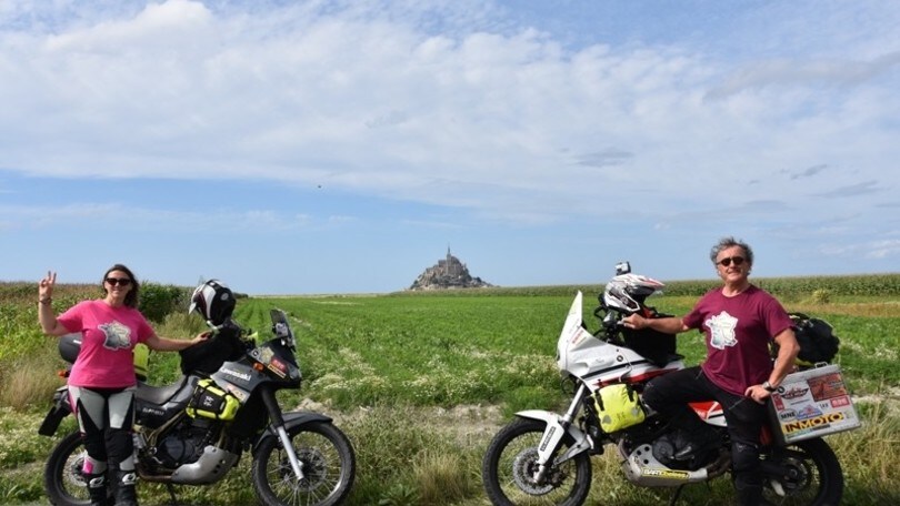 Viaggiatori In Moto:  dalle spiagge del D-Day a Mont-Saint-Michel