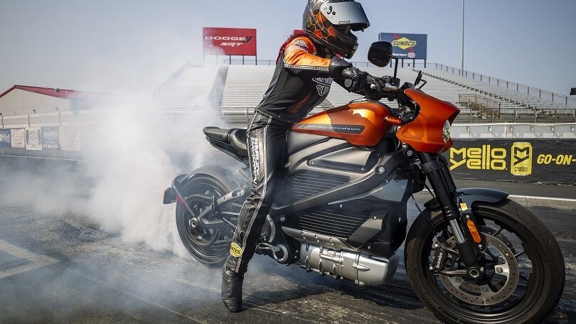 Harley-Davidson LiveWire, record di velocità per l'elettrica