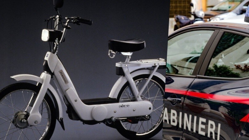 Incredibile: parroco ritrova il suo Ciao rubato nel 1999