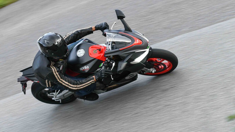 Aprilia RS 660, LE FOTO DELLA PROVA