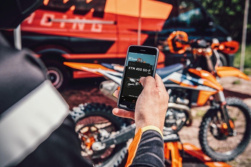 KTM lancia la nuova app myKTM per il 2021