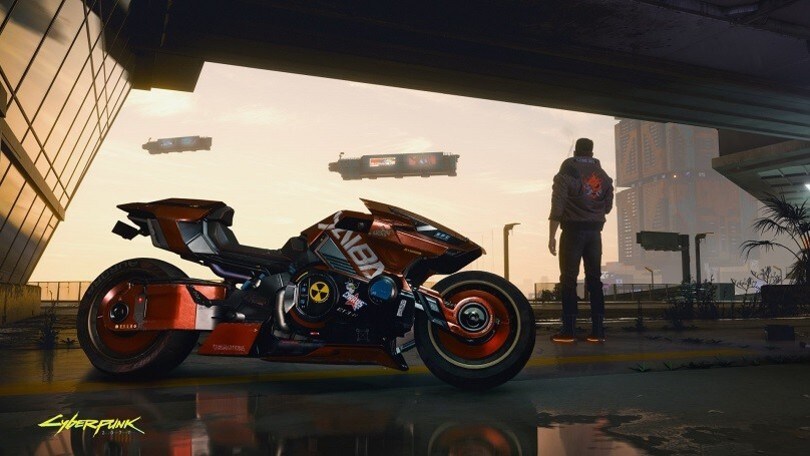 Arch Motorcycle di Keanu Reeves nel futuro con Cyberpunk 2077
