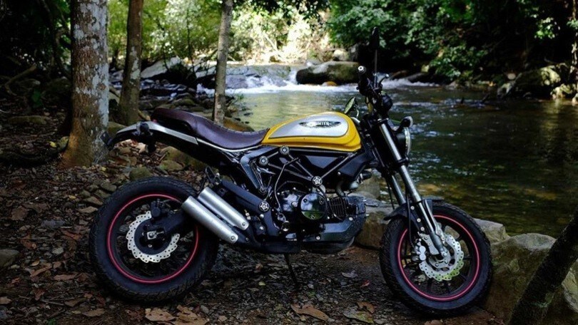 Lifan Hunter 125, la Ducati Scrambler... cinese
