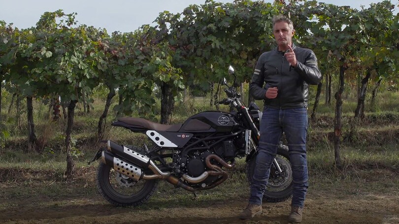 Video-Prova Moto Morini Super Scrambler: the analogic game!