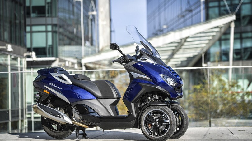 Peugeot Metropolis, LE FOTO DELLA PROVA