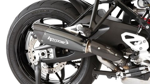 HP Corse, scarico Evoxtreme per BMW S 1000 XR: FOTO