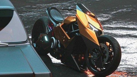 Mangusta, la moto Lamborghini: FOTO