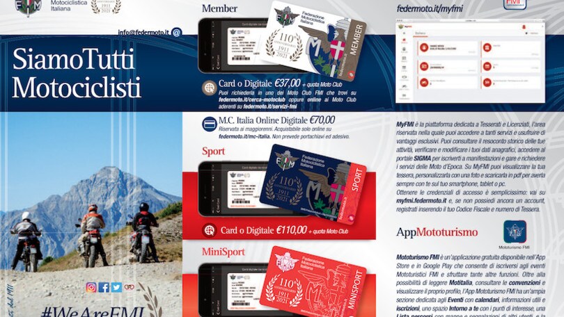 FMI: Campagna di tesseramento 2020