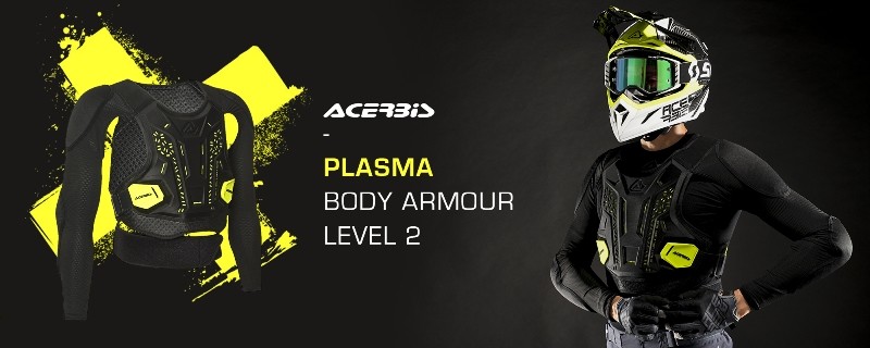 Acerbis, presentata la nuova body armour Plasma Level 2