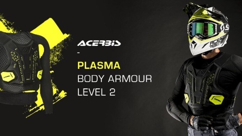 Acerbis, presentata la nuova body armour Plasma Level 2