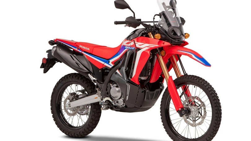 Honda CRF300L e CRF 300 Rally: più potenza, meno peso per il 2021