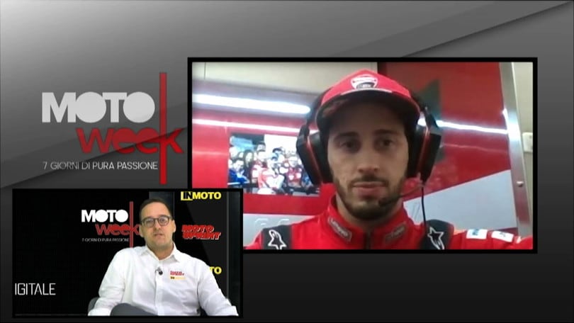Motoweek, Dovizioso: "Mia figlia mi chiede sempe di portarla in giro in moto"