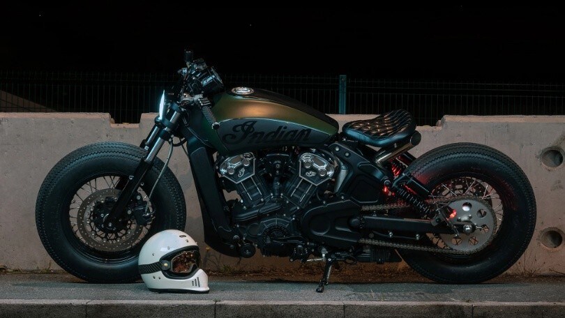 Envy, l’Indian Scout Bobber da “fare invidia” di Built Customs