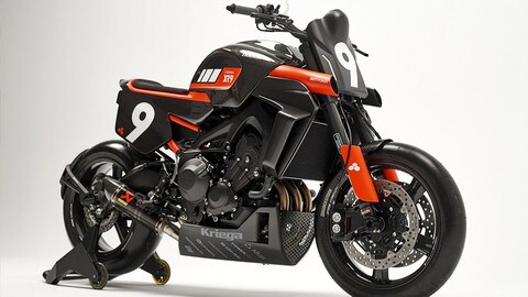 XR9 Carbona: la Yamaha XSR900 secondo Bottpower - LE FOTO