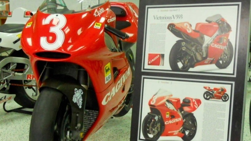 Cagiva, all'asta la C593 di Kocinski FOTO